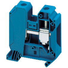 NSYTRV352BL - Linergy passthrough terminal block - 35mm² 125A single-level 1x1 screw - blue, Schneider Electric