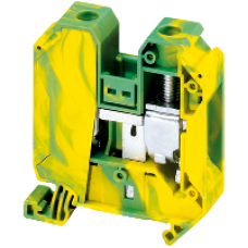 NSYTRV352PE - Linergy earth terminal block - 35mm² 125A single-level 1x1 screw - green-yellow, Schneider Electric