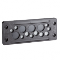 NSYTSA2414SE - Cable passage IP65 w/o connectors 14 entries., Schneider Electric