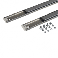 NSYTTG60 - Telescopic rails for mounting of a telescopic tray - 600 mm enclosure, Schneider Electric