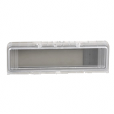 NSYVA2716M - Plastic window with hinged transparent cover. IP 65 L195xW165xD13mm., Schneider Electric