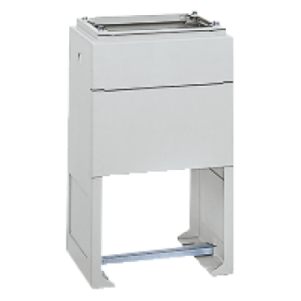 NSYZHPLA103G - 900mm polyester plinth - partly burried - for vers.PLAZ or PLAZT W1000xD320mm, Schneider Electric