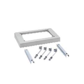 NSYZNPLA103G - 60mm polyester plinth for vers.PLA or PLAT W1000xD320 mm, Schneider Electric