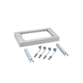 NSYZNPLA104G - 60mm polyester plinth for vers.PLA or PLAT W1000xD420 mm, Schneider Electric