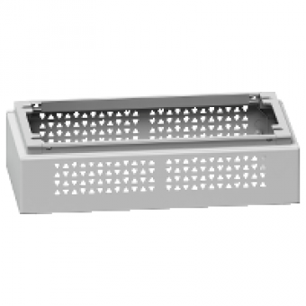 NSYZZ276VHD - Thalassa PHD outdoor heavy duty - ventilated plinth H200 W750 D620 RAL7035 IP55, Schneider Electric