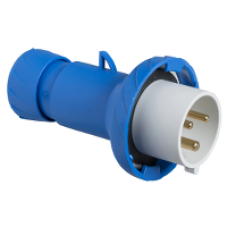 PKE32M723 - PratiKa wander plug - straight - 32 A - 2P + E - 200...250 V AC - IP67, Schneider Electric