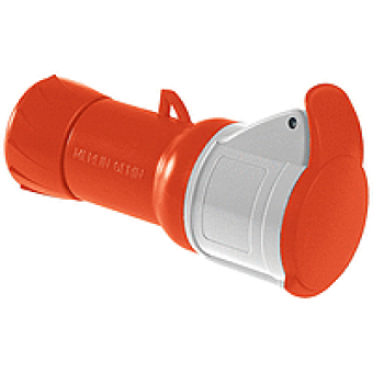 PKF32M435 - PratiKa wander socket - straight - 32 A - 3P + N + E - 380...415 V AC - IP44, Schneider Electric