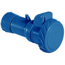PKY16M723 - PratiKa wander socket - straight - 16 A - 2P + E - 200...250 V AC - IP67, Schneider Electric