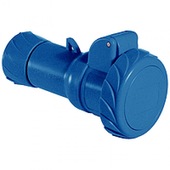 PKY16M723 - PratiKa wander socket - straight - 16 A - 2P + E - 200...250 V AC - IP67, Schneider Electric