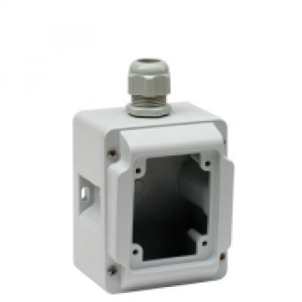 PKZ085 - PratiKa - back box - 16 A - 3 or 4 P - surface mounted - 65 x 85 mm - IP67, Schneider Electric