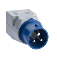PKZA202 - PratiKa system adapter - 2 sockets - Italy - 16 A - 2P+E - 220V 50/60Hz, Schneider Electric