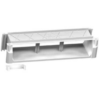 PRA90005 - external mounting lugs - flush mouting - 18 or 24 modules - for Pragma, Schneider Electric