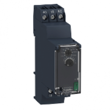 RE22R1QCMU - Star-Delta Timing Relay - 0.05s…300s - 24V DC / 24…240V AC - 1C/O, Schneider Electric