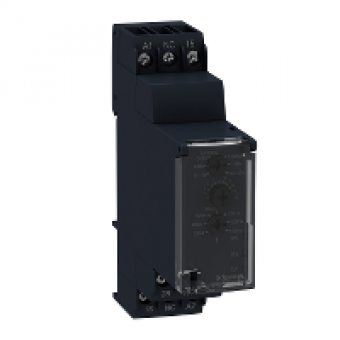 RE22R1QMQ - star-delta timing relay - 230VAC/440VAC - 1 C/O, Schneider Electric RE22R1QMQ - star-delta timing relay - 230VAC/440VAC - 1 C/O, Schneider Electric