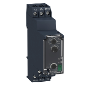 RE22R2ACMR - On and Off-delay Timing Relay - 0.05s…300h - 24…240V AC/DC - 2C/O, Schneider Electric RE22R2ACMR - On and Off-delay Timing Relay - 0.05s…300h - 24…240V AC/DC - 2C/O, Schneider Electric