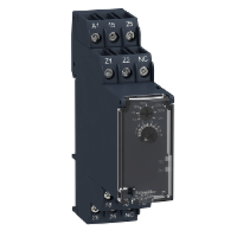 RE22R2KMR - Off-delay Timing Relay - 0.05s…10min - 24…240V AC/DC - 2C/O, Schneider Electric