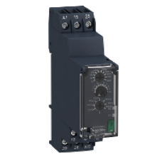 RE22R2QTMR - Star-Delta Timing Relay - 0.05s…300h - 24…240V AC/DC - 2C/O, Schneider Electric