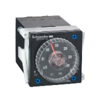 RE48AML12MW - time delay relay 2 functions - 0.02 s..300 h - 24..240 V AC - 2 OC, Schneider Electric