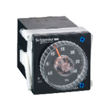 RE48ATM12MW - on-delay timing relay - 0.02 s..300 h - 24..240 V AC - 2 OC, Schneider Electric