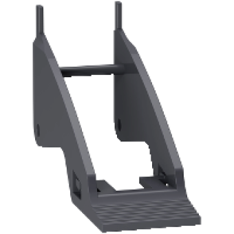 RGZR215 - plastic maintaining clamp - for interface relay socket RGZ, Schneider Electric