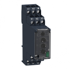 RM22JA31MR - Current control relay 4mA…1A 2 C/O, Schneider Electric