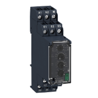 RM22UA33MR - Overvoltage and undervoltage control relay 15V…500Vac/dc 2 C/O, Schneider Electric