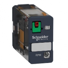 RPM12P7 - power plug-in relay - Zelio RPM - 1 C/O - 230 V AC - 15 A - with LED, Schneider Electric