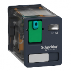 RPM21JD - power plug-in relay - Zelio RPM - 2 C/O - 12 V DC - 15 A, Schneider Electric
