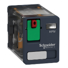 RPM21P7 - power plug-in relay - Zelio RPM - 2 C/O - 230 V AC - 15 A, Schneider Electric