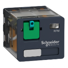 RPM31BD - power plug-in relay - Zelio RPM - 3 C/O - 24 V DC - 15 A, Schneider Electric