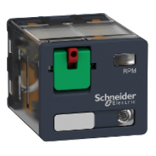 RPM32F7 - power plug-in relay - Zelio RPM - 3 C/O - 120 V AC - 15 A - with LED, Schneider Electric