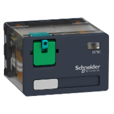 RPM41FD - power plug-in relay - Zelio RPM - 4 C/O - 110 V DC - 15 A, Schneider Electric