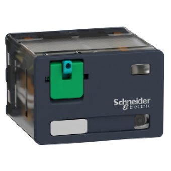 RPM42FD - power plug-in relay - Zelio RPM - 4 C/O - 110 V DC - 15 A - with LED, Schneider Electric RPM42FD - power plug-in relay - Zelio RPM - 4 C/O - 110 V DC - 15 A - with LED, Schneider Electric