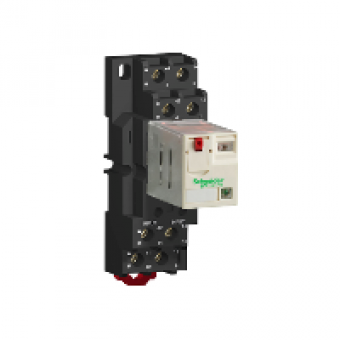 RPZF2 - socket RPZ - mixed contact - 16 A - < 250 V - screw clamp - for relay RXM2.., Schneider Electric RPZF2 - socket RPZ - mixed contact - 16 A - < 250 V - screw clamp - for relay RXM2.., Schneider Electric