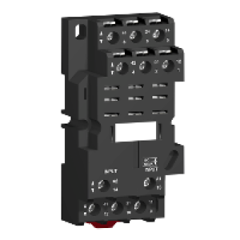 RPZF3 - socket RPZ - mixed contact - 16 A - < 250 V - screw clamp - for relay RXM3.., Schneider Electric RPZF3 - socket RPZ - mixed contact - 16 A - < 250 V - screw clamp - for relay RXM3.., Schneider Electric