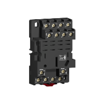 RPZF4 - socket RPZ - mixed contact - 16 A - < 250 V - screw clamp - for relay RXM4.., Schneider Electric RPZF4 - socket RPZ - mixed contact - 16 A - < 250 V - screw clamp - for relay RXM4.., Schneider Electric
