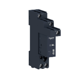RSB1A120F7S - interface plug-in relay - Zelio RSB - 1 C/O - 120 V AC - 12 A - with socket, Schneider Electric