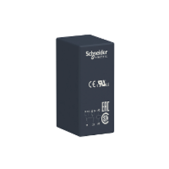 RSB2A080FD - interface plug-in relay - Zelio RSB - 2 C/O - 110 V DC - 8 A, Schneider Electric