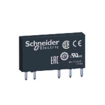 RSL1AB4BD - slim interface plug-in relay - Zelio RSL - 1 C/O standard - 24 V DC - 6 A, Schneider Electric