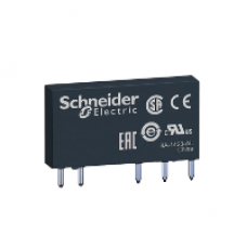 RSL1AB4ND - slim interface plug-in relay - Zelio RSL - 1 C/O standard - 60 V DC - 6 A, Schneider Electric