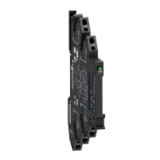 RSL1PRJU - interface plug-in relay - Zelio RSL - 1 C/O - 12 V DC - 6 A - with LED, Schneider Electric