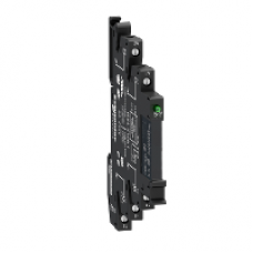 RSL1PVPU - slim relay mounted on screw socket with LED and protection circuit 230 V, Schneider Electric