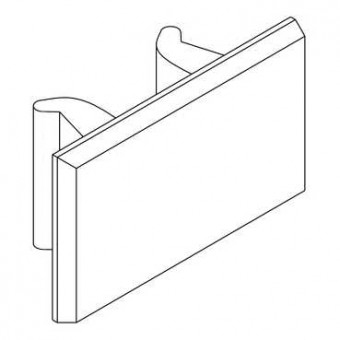 RSLZ5 - 2 sheets of 64 clip-in legends, Schneider Electric