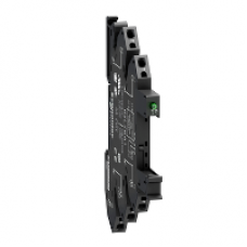 RSLZRA4 - spring socket equipped with LED and protection circuit 230 V, Schneider Electric