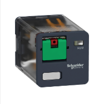 RUMC21F7 - universal plug-in relay - Zelio RUM - 2 C/O - 120 V AC - 10 A, Schneider Electric