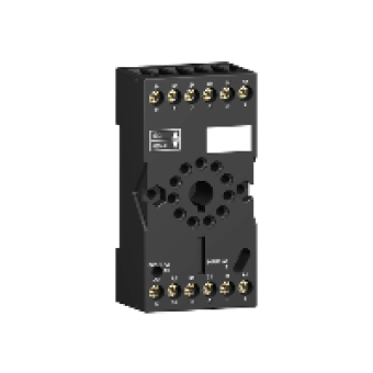 RUZSC2M - socket RUZ - separate contact - 12 A - < 250 V - connector - for relay RUMC2.., Schneider Electric RUZSC2M - socket RUZ - separate contact - 12 A - < 250 V - connector - for relay RUMC2.., Schneider Electric