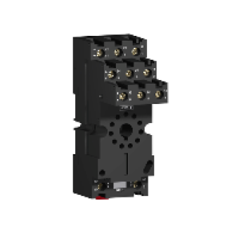 RUZSC3M - socket RUZ - separate contact - 12 A - < 250 V - connector - for relay RUMC3.., Schneider Electric