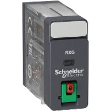 RXG21F7 - interface plug-in relay - Zelio RXG - 2 C/O standard - 120V AC - 5A - with LTB, Schneider Electric RXG21F7 - interface plug-in relay - Zelio RXG - 2 C/O standard - 120V AC - 5A - with LTB, Schneider Electric