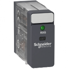 RXG23E7 - interface plug-in relay - Zelio RXG - 2 C/O standard - 48 V AC - 5 A - with LED, Schneider Electric RXG23E7 - interface plug-in relay - Zelio RXG - 2 C/O standard - 48 V AC - 5 A - with LED, Schneider Electric