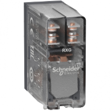 RXG25P7 - interface plug-in relay - Zelio RXG - 2 C/O clear - 230 V AC - 5 A , Schneider Electric RXG25P7 - interface plug-in relay - Zelio RXG - 2 C/O clear - 230 V AC - 5 A , Schneider Electric